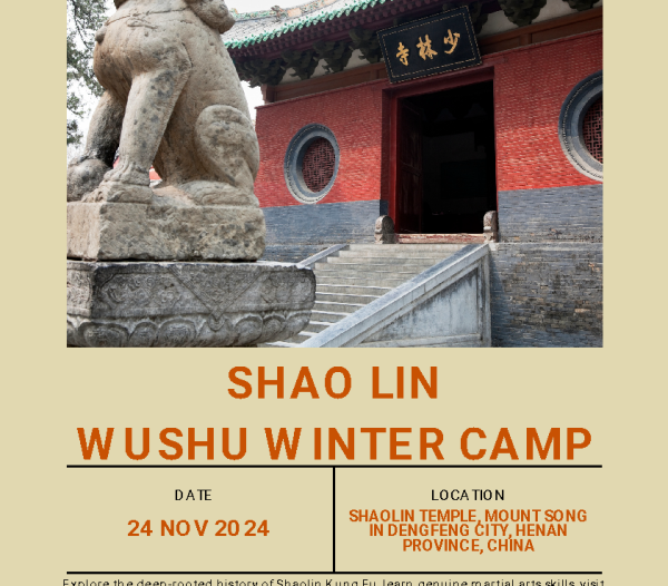 Shaolin Wushu Winter Camp